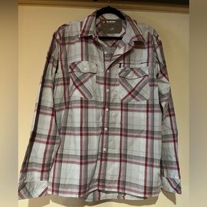 SIMM men’s button up shirt wrinkle free and quick dry guide shirt